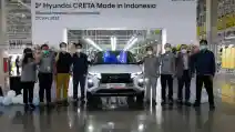  Hyundai 'Made In Indonesia' Perdana Resmi Menggelinding Dari Pabrik