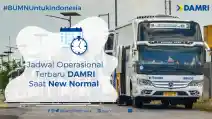  Damri Terapkan Jadwal Operasional Ala New Normal