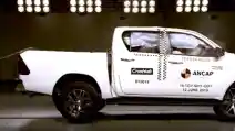  VIDEO: Crash Test Toyota Hilux 2019 (ANCAP)