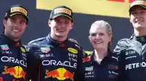  Bos ExxonMobil Puji Perfoma Apik Max Verstappen dan Sergio Perez di Spanyol