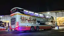  Liburan Akhir Tahun ke Surabaya, Kini Bisa Pakai Bus Tingkat PO Harapan Jaya