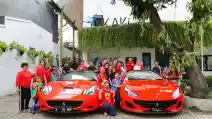  Club Ferrari Kunjungi Yayasan Kasih Anak Kanker Indonesia Dalam Misi Kemanusiaan