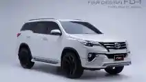  Toyota All New Fortuner Bisa Semakin Keren Dengan Body Kit Ini