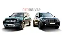  Ketika Mercedes-Benz GLS Generasi Terbaru Bertemu BMW X7