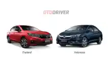  Honda City Generasi Baru di Thailand VS City Versi Indonesia