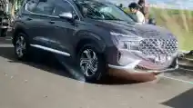  Lagi-Lagi Hyundai Santa Fe Facelift Tertangkap Kamera