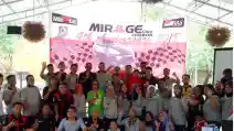  Komunitas Mitsubishi Mirage di Cirebon Serbu Kuningan