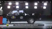  VIDEO: Crash Test Toyota Hilux