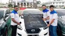  Bendera Kebanggaan Datsun Go+ Community Indonesia Mendarat di Papua