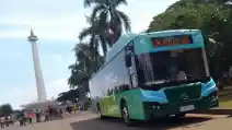  Impresi Singkat Ujicoba Bus Listrik Lower Deck, Mirip Metromini?