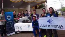  Mobil Hemat Energi ITS Raih Posisi 3 di Sumatera Barat