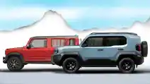  Toyota Land Cruiser FJ vs Suzuki Jimny JC74, Perbandingan Dimensi dan Performa SUV Ladder Frame Kecil
