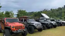  Ratusan Jeep Keren Tumpah Ruah di Bogor