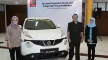  Nissan Sumbang 9 Unit Compact SUV Nissan Juke Untuk Pendidikan Indonesia