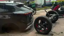  Chery Omoda 5 Copot Roda Belakang di Malaysia, Dicurigai Tak Ikut Recall Tahun 2024