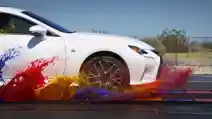  VIDEO: Melukis Pelangi Bersama Lexus RC350 F Sport