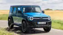  Rendering Mercedes Little G, Mirip Suzuki Jimny Dengan Sentuhan G-Class 