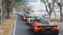  Berbagai Tipe Supercar Dari McLaren Club Indonesia Susuri Keindahan Lombok