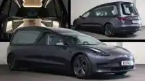  Tesla Model 3 Disulap Jadi Mobil Jenazah, Begini Perubahannya