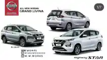  Seperti Ini Kah Nissan Grand Livina Hasil Berbagai Platform Dengan Xpander?