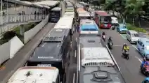  Polda Metro Siapkan Parkir 1.800 Bus di GBK 