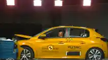  VIDEO: Crash Test Peugeot 208 2019 (Euro NCAP)