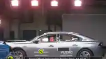  VIDEO: Crash Test Peugeot 508 (Euro NCAP)