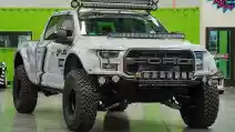  Pikap Ford Raptor Milik Ken Block, Lampunya Banyak Banget!