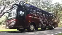  Reborn! Bus New Patriot Buatan Karoseri Morodadi Prima Malang, Bergaya Simpel dan Elegan