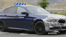  SPY SHOT: BMW Seri-5 Facelift PHEV