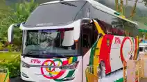  Serunya Kopdar NPM Mania, Bertemu 10 Unit Bus Baru Berchassis Mercedes-Benz OH 1526 NG