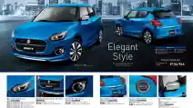  Bocoran Aksesoris Suzuki Swift 2017. Bisa Pilih Sporty dan Elegant