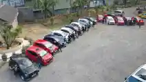 Jambore Pertama Pecinta Toyota Agya di Celebes Sukses Kumpulkan 200 Member dan 50 Agya