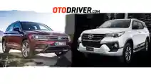  Volkswagen Tiguan Bermesin Kecil Bisa Kalahkan Toyota Fortuner?