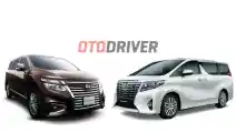  Komparasi Toyota Alphard 2.5 G VS Nissan Elgrand Autech