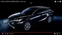  VIDEO: Toyota Harrier Generasi Baru yang Siap Muncul