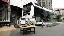  Seperti Ini Bus Stasiun Listrik Kolaborasi Honda dan Toyota