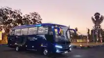  Jetbus 5 PO Travelink Resmi Wara-wiri di Bali