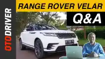  VIDEO: Range Rover Velar Q&A | OtoDriver