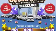  Promo Suzuki Akhir 2015 Beri Kemudahan Kredit Hingga Ribuan Hadiah