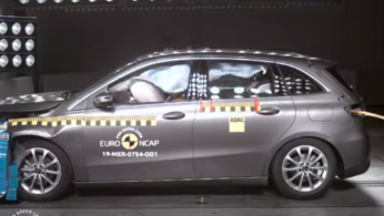 VIDEO: Crash Test Mercedes-Benz B-Class 2019 (Euro NCAP)