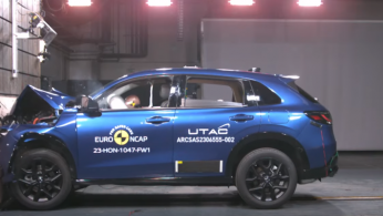 VIDEO: Crash Test Honda ZR-V (Euro NCAP)