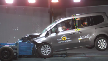 VIDEO: Crash Test Mercedes-Benz T-Class (Euro NCAP)