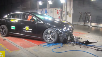 VIDEO: Crash Test Mercedes-EQ EQE (Euro NCAP)
