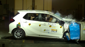 VIDEO: Crash Test Perodua Axia/Toyota Agya/Daihatsu Ayla (ASEAN NCAP)