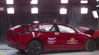 VIDEO: Crash Test Tesla Model 3 2019 (Euro NCAP)