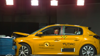 VIDEO: Crash Test Peugeot 208 2019 (Euro NCAP)