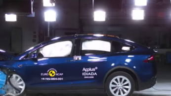VIDEO: Crash Test Tesla Model X (Euro NCAP)