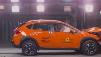 VIDEO: Crash Test Subaru Impreza (Euro NCAP)