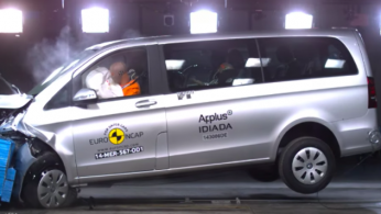 VIDEO: Crash Test Mercedes-Benz V-Class (Euro NCAP)